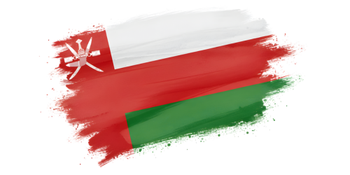 Oman flag artwork