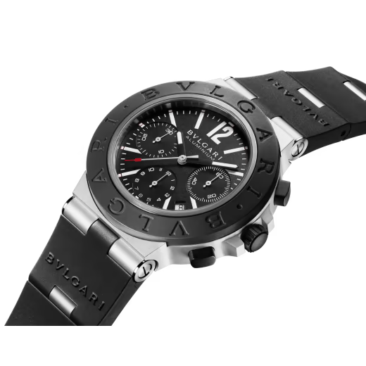 Bvlgari Aluminium Titanium Watch Men 40Mm